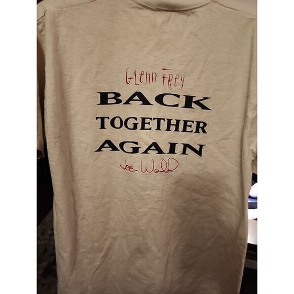 Vintage Glenn Frey Joe Walsh 93 Party Of Two Tour Shirt Large Single Stitch A105 - Picture 4 of 5